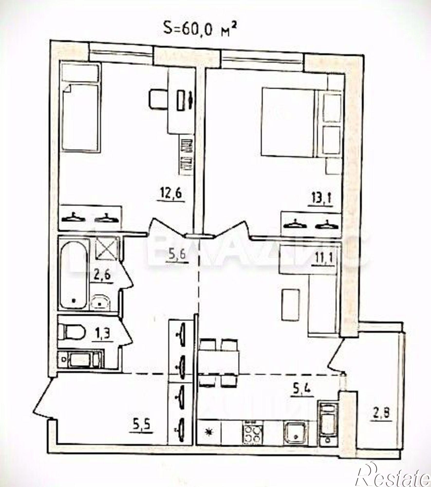 Купить квартиру за 12 000 000 рублей на улица Энтузиастов, 9