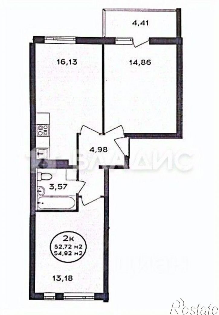 3-комн квартира ул Генерала Судакова, 11,  д. 11