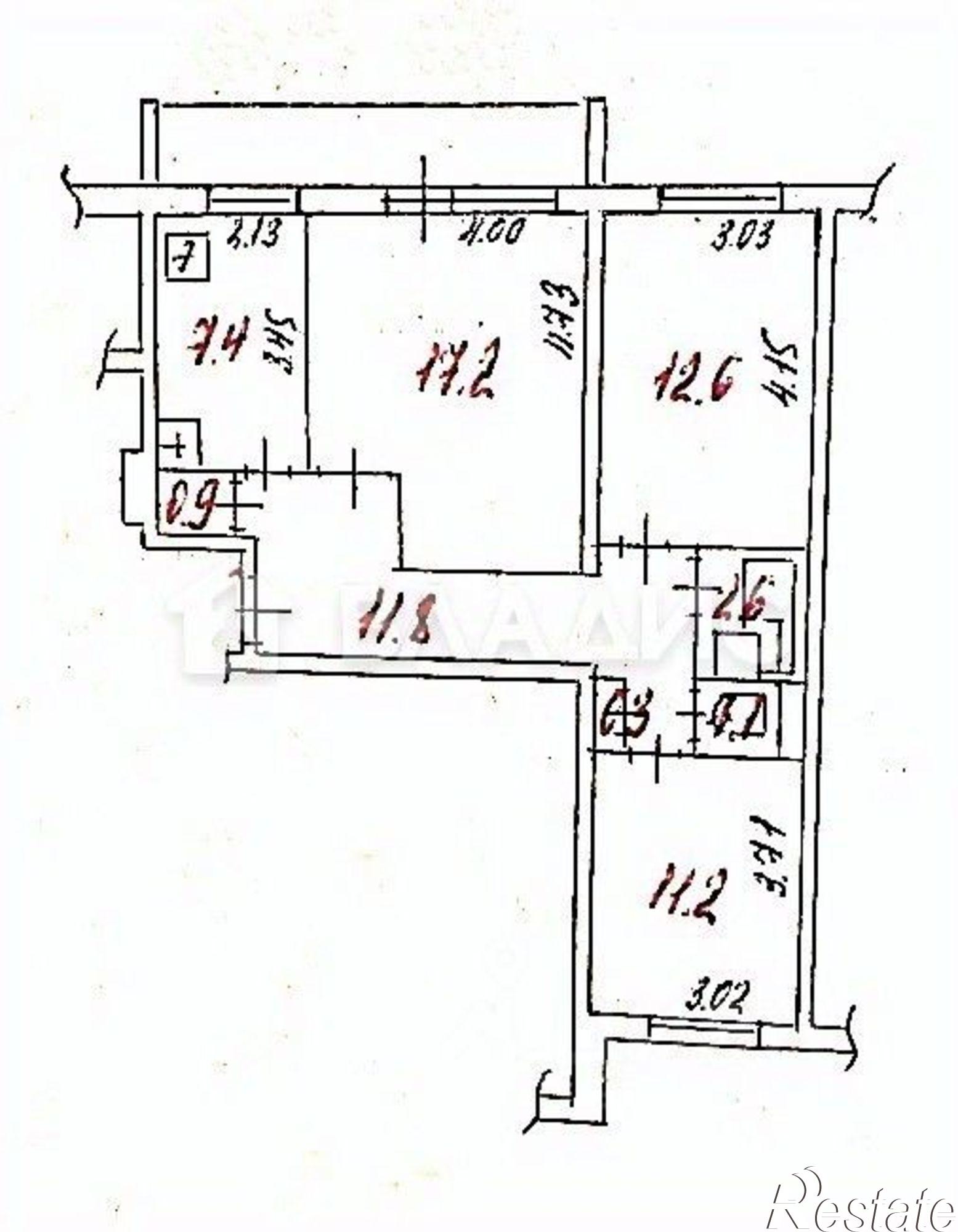 Купить квартиру за 5 280 000 рублей на Лыжная улица, 30
