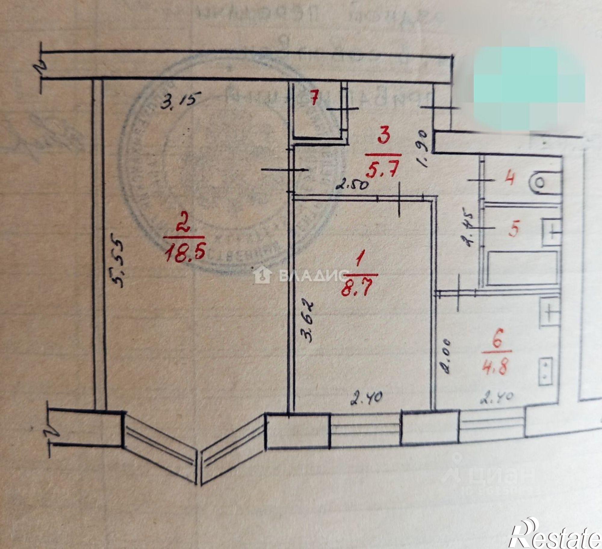 Купить квартиру за 4 500 000 рублей на пр-кт Александра Невского, 70