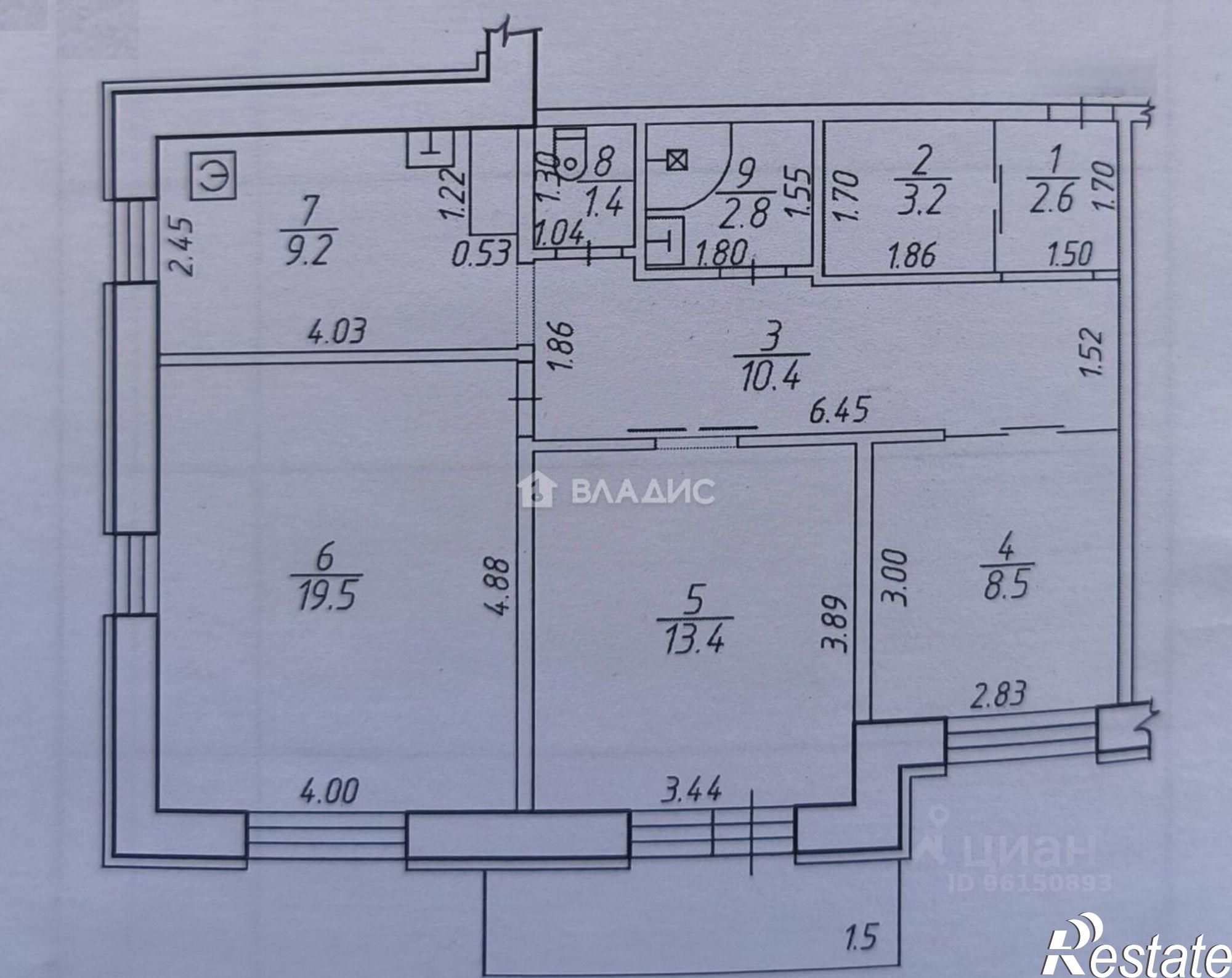 Купить квартиру за 6 999 000 рублей на ул Беломорская, 18