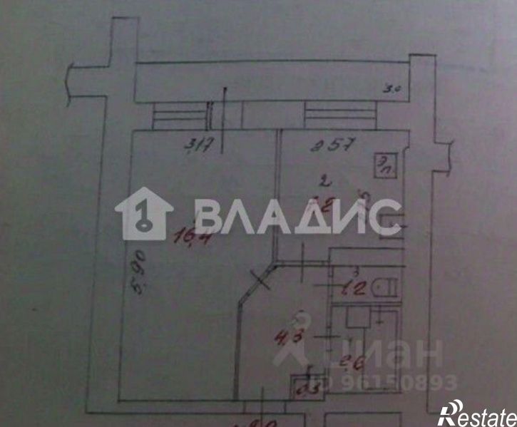 1-комн квартира ул Ключевая, 16,  д. 16