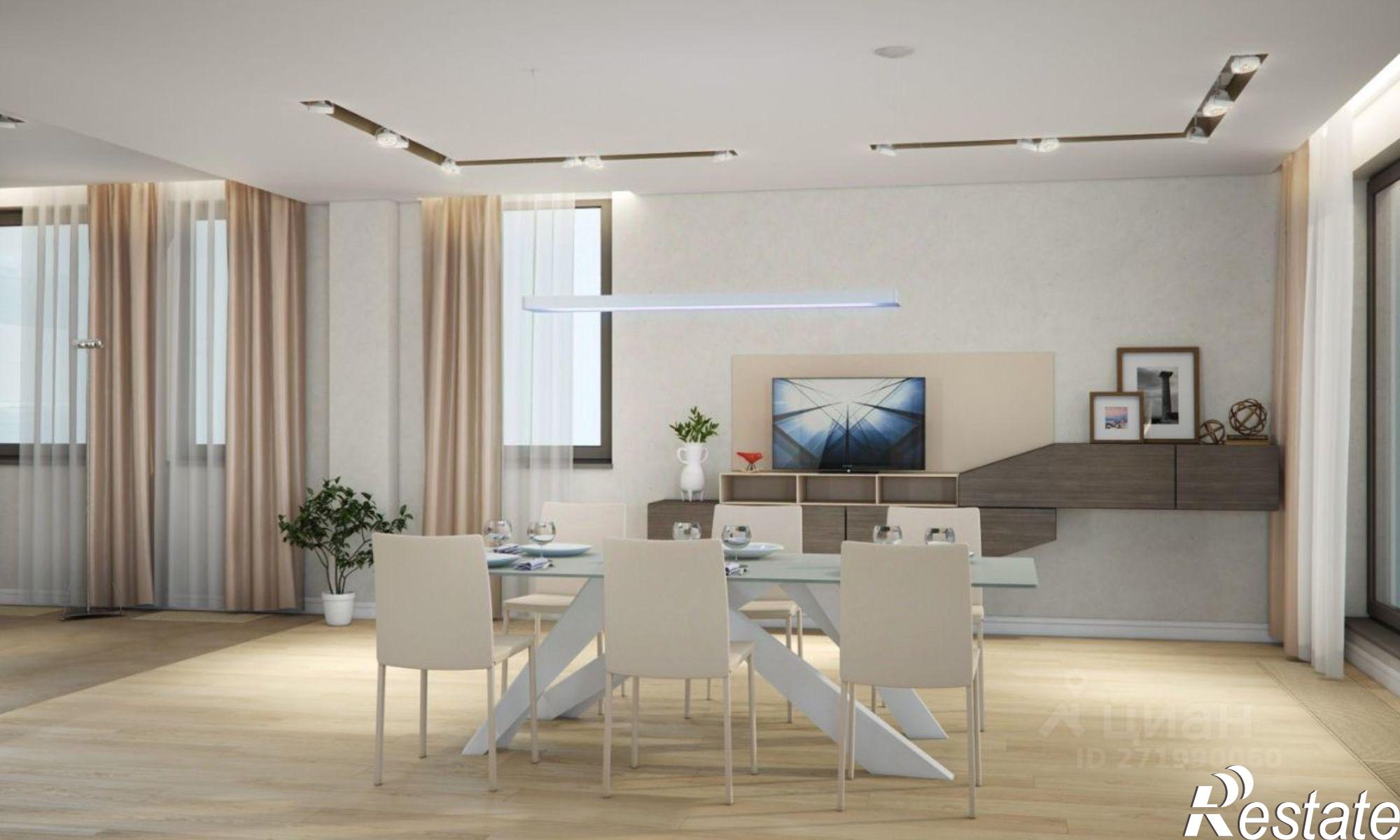 Купить квартиру за 136 304 000 рублей на Озёрный переулок, 2