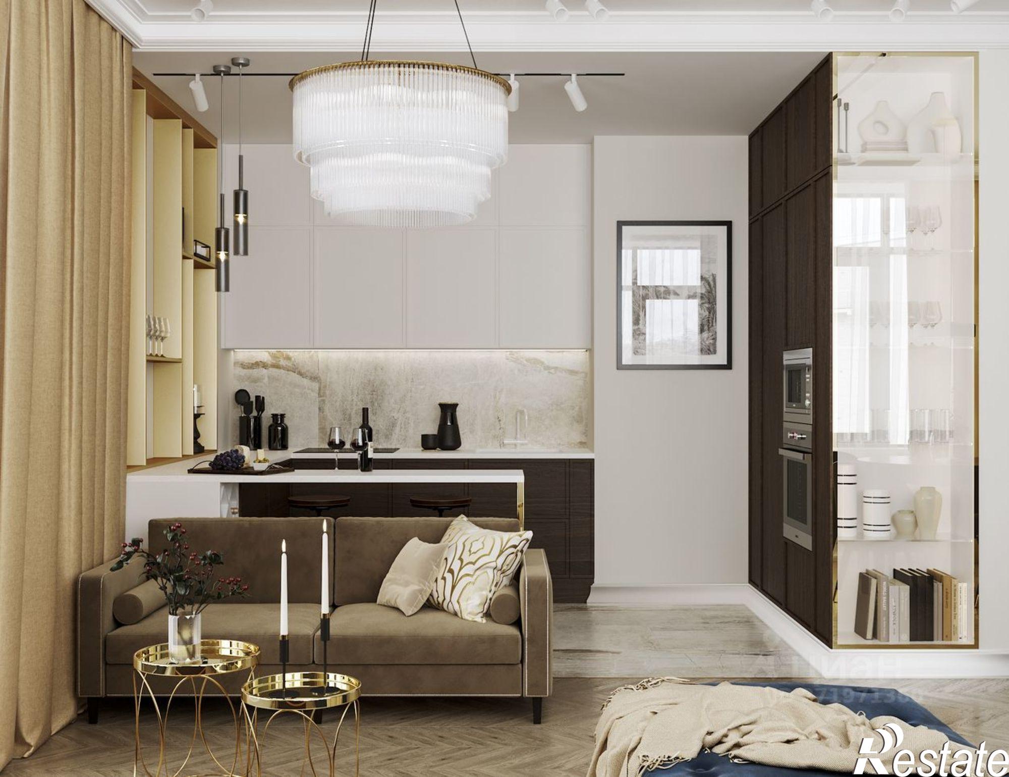 Купить квартиру за 35 640 000 рублей на Озёрный пер, 2