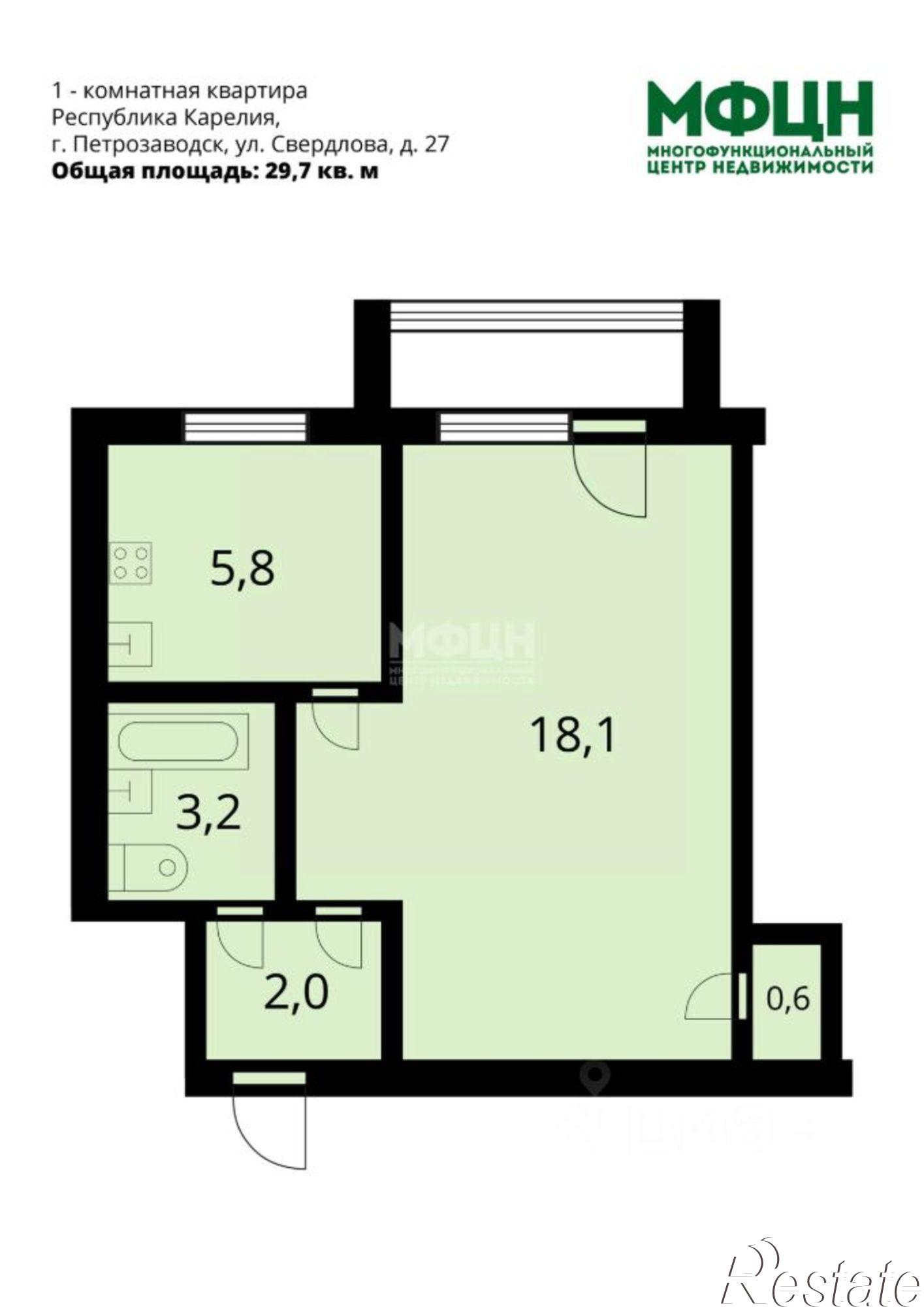 Купить квартиру за 4 500 000 рублей на ул Свердлова, 27