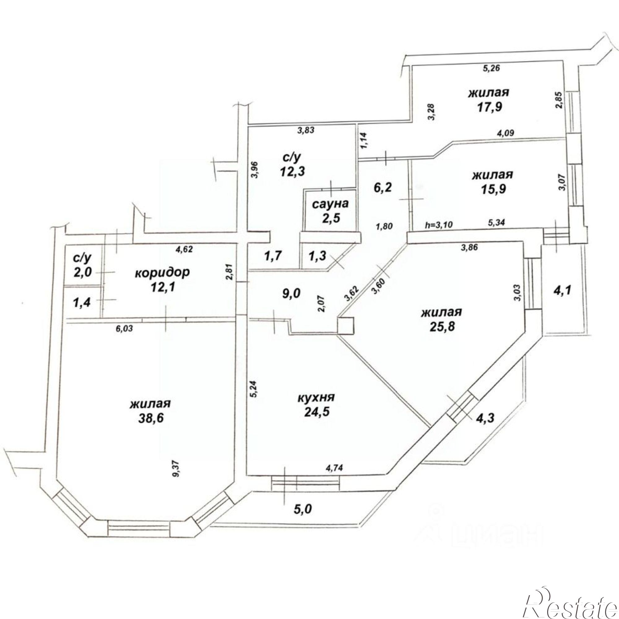 Купить квартиру за 22 000 000 рублей на проспект Ленина, 18Б