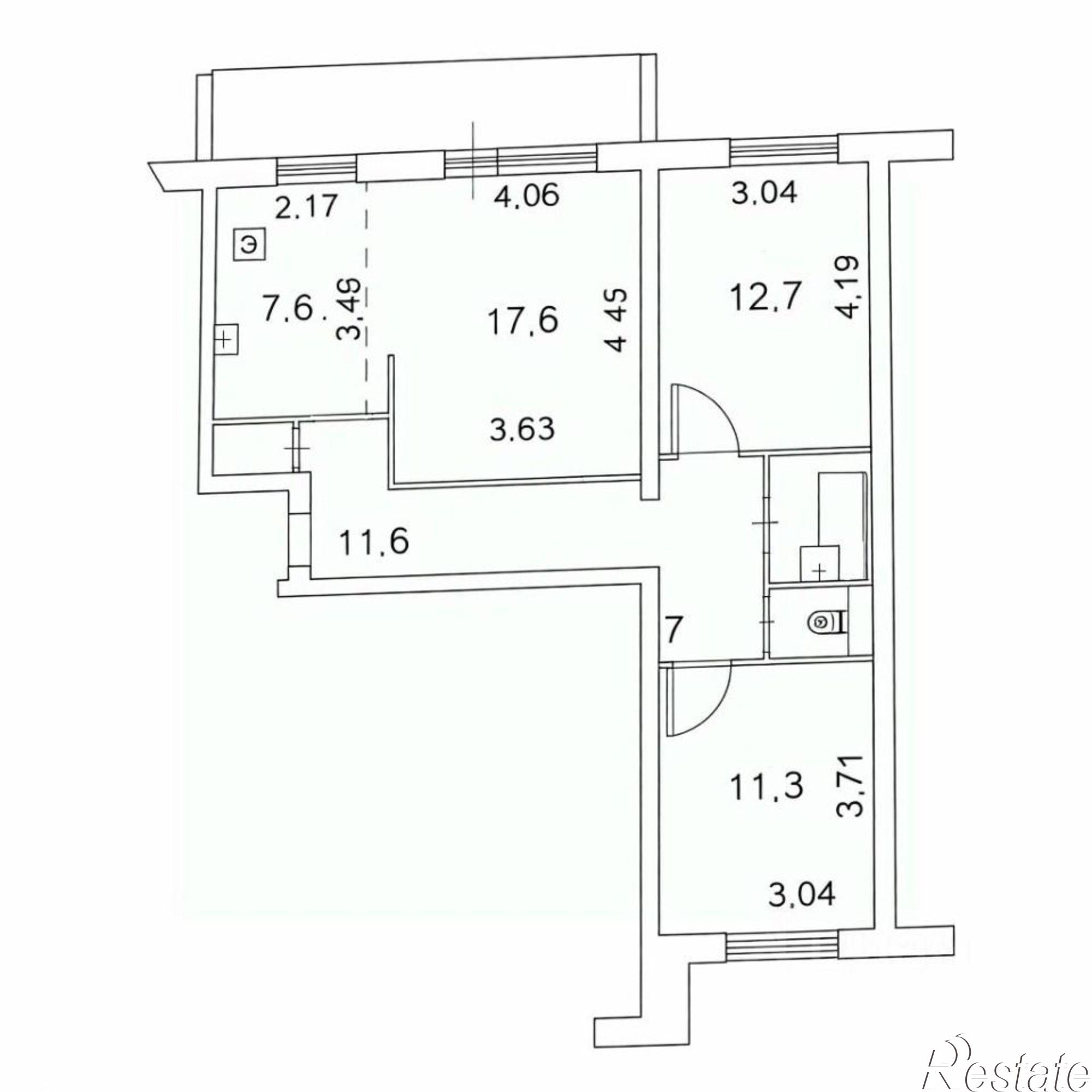 Купить квартиру за 6 000 000 рублей на Лесной пр-кт, 11
