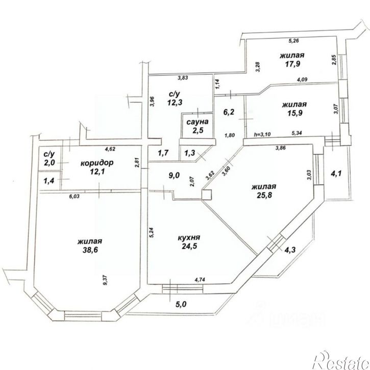 4-комн квартира проспект Ленина, 18Б,  д. 18Б