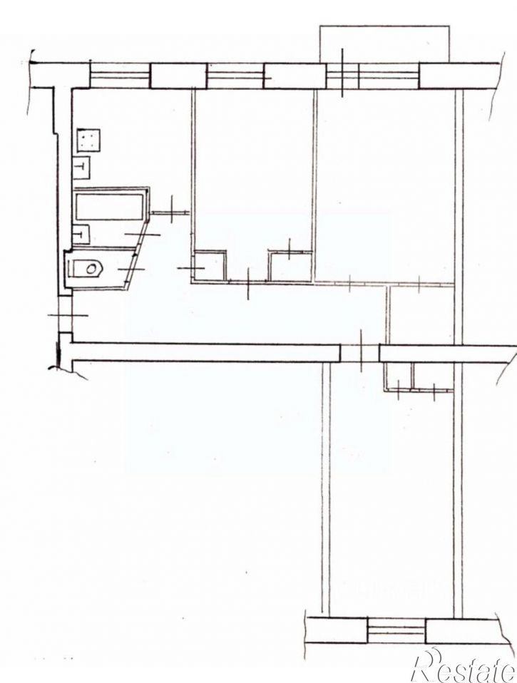 3-комн квартира ул Калинина, 51А,  д. 51А
