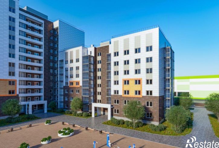 2-комн квартира в новом доме Брестская улица, 6