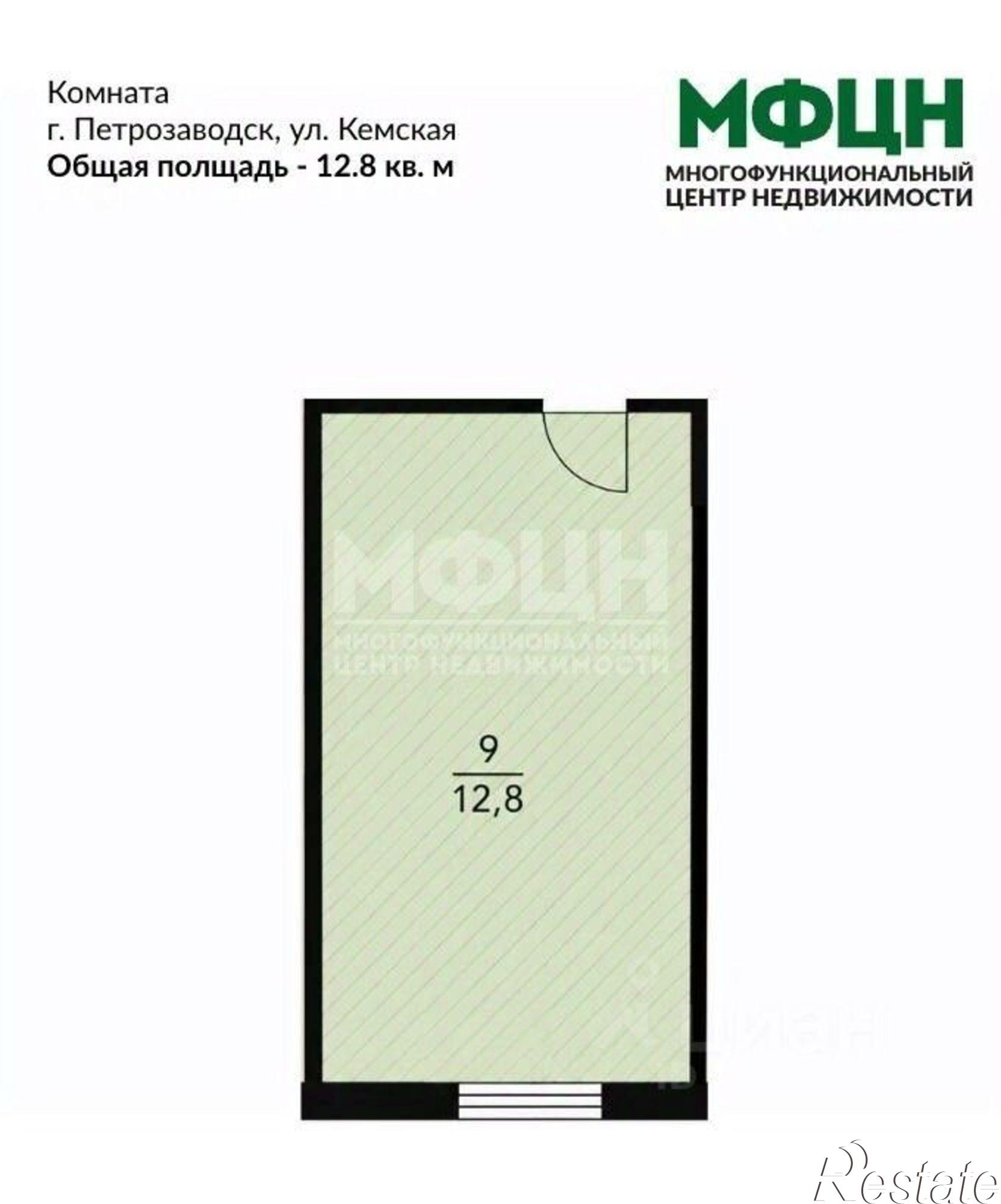 Купить комнату за 950 000 рублей на Кемская улица, 4