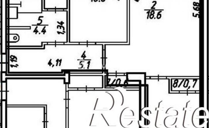 3-комн квартира Лесная улица, 26,  д. 26