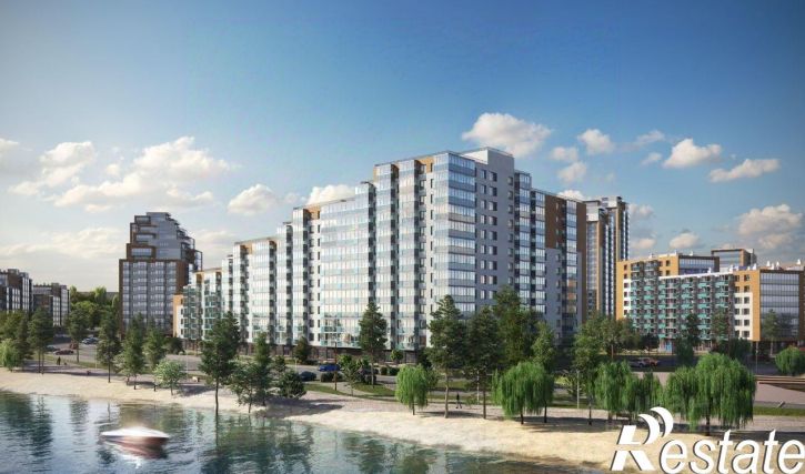 2-комн квартира в новом доме улица Тапиола, 2 к1,  д. 2 к1