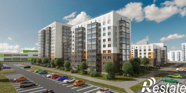 2-комн квартира в новом доме Оборонная улица, 9,  д. 9