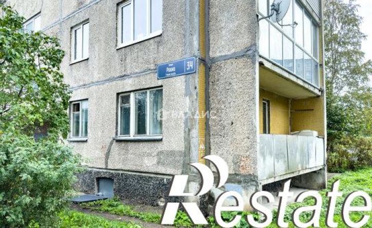4-комн квартира улица Ровио, 34,  д. 34