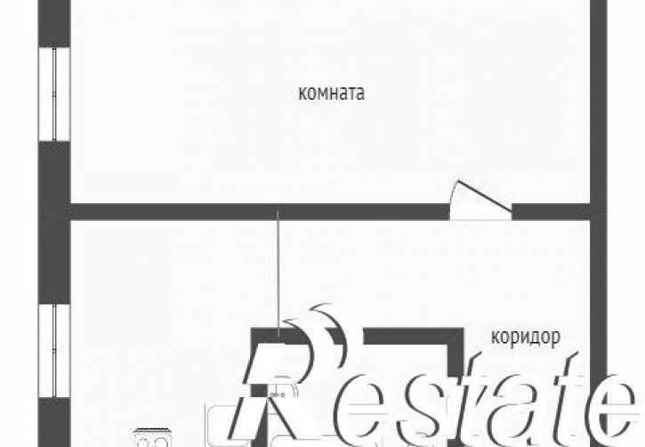 1-комн квартира улица Фрунзе, 25,  д. 25