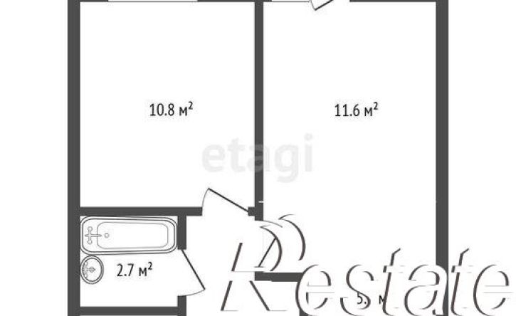 2-комн квартира улица Энтузиастов, 9 к1,  д. 9 к1